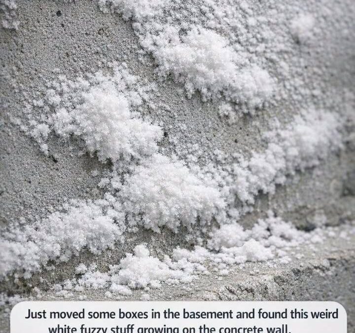 That White “Fuzzy” Stuff on Your Basement Wall May Not Be Mold — Here’s Why It Keeps Coming Back