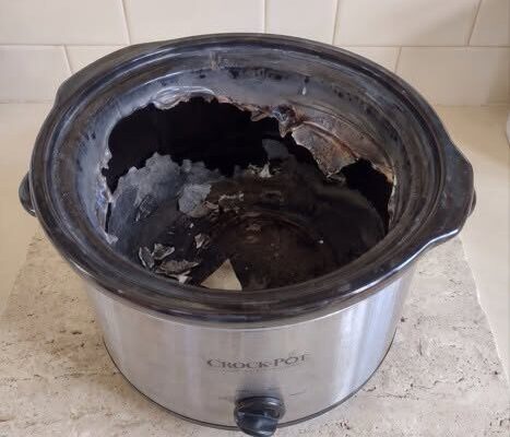 My Roommate Put the Wrong Thing in My Brand-New Slow Cooker—Minutes Later, the Ceramic Insert Was Destroyed